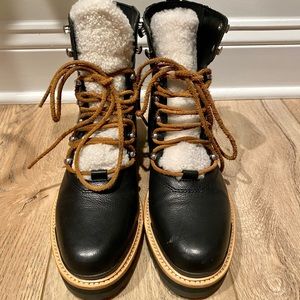 Marc Fisher Izzie Lugsole Ankle Boot 8.5